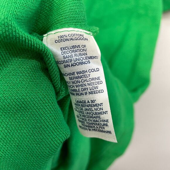 NWT Chaps Men Short Sleeve Polo Shirt Top Size XL X-Large Green B367 -25 - Picture 8 of 15